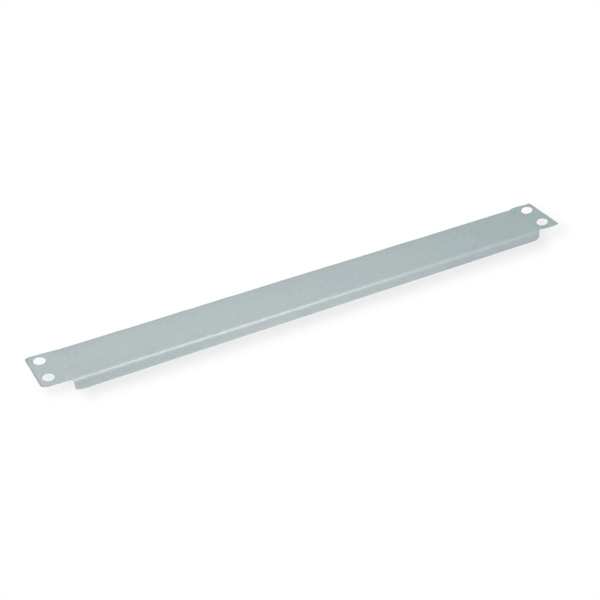 VALUE 19-Zoll-Blindplatte 1 HE, grau