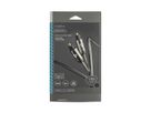 Nedis Optisches Audiokabel, 2x Toslink, ST/ST, grau, 1 m