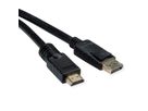 ROLINE DisplayPort Kabel DP - UHDTV, ST/ST, schwarz, 7,5 m