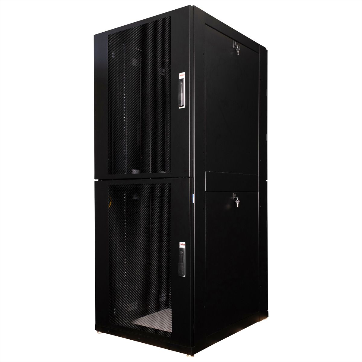 ROLINE Armoire de colocation 42U 800x1000mm, 2 compartiments, noir