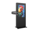 Hagor Stèle indoor HP Kiosk 50" FS - B2B, Portrait, Back-to-Back,