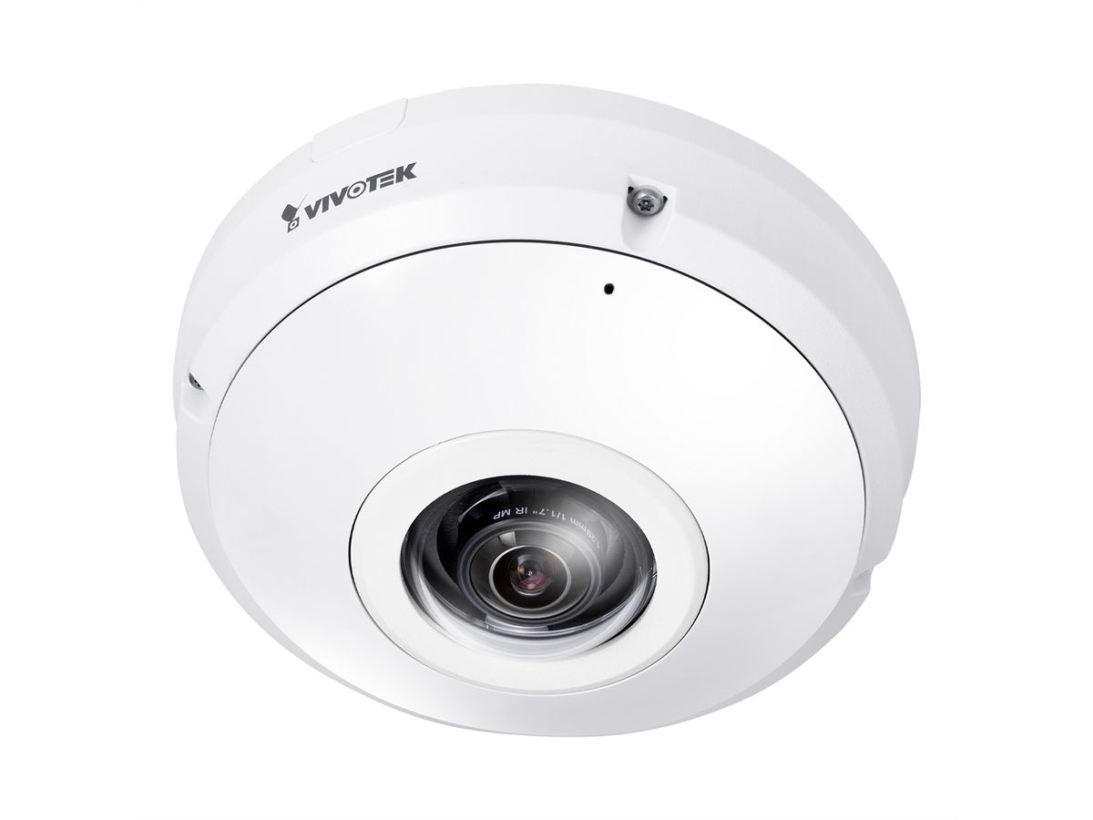Vivotek FE9191-H-v2 Caméra Fisheye Indoor 12 MP 180°/360°