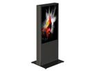 Hagor vis-it Stelen Portrait 42 - 46" Back-to-Back, Indoorstele, grau