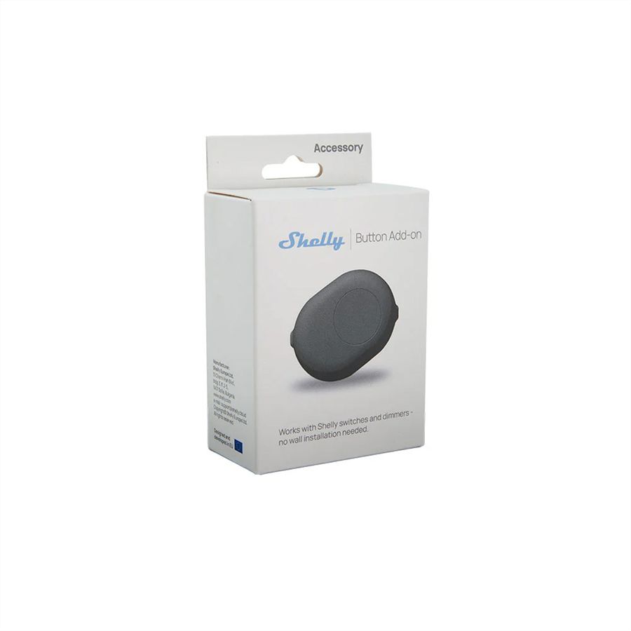 Shelly Interrupteur Add-On, noir