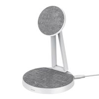 Xlayer Station charge MagFix Pro 2 in 1 15W Grey/White, magnétique 15W