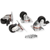 ROLINE Roulettes pour baie serveur/réseau, 250 kg