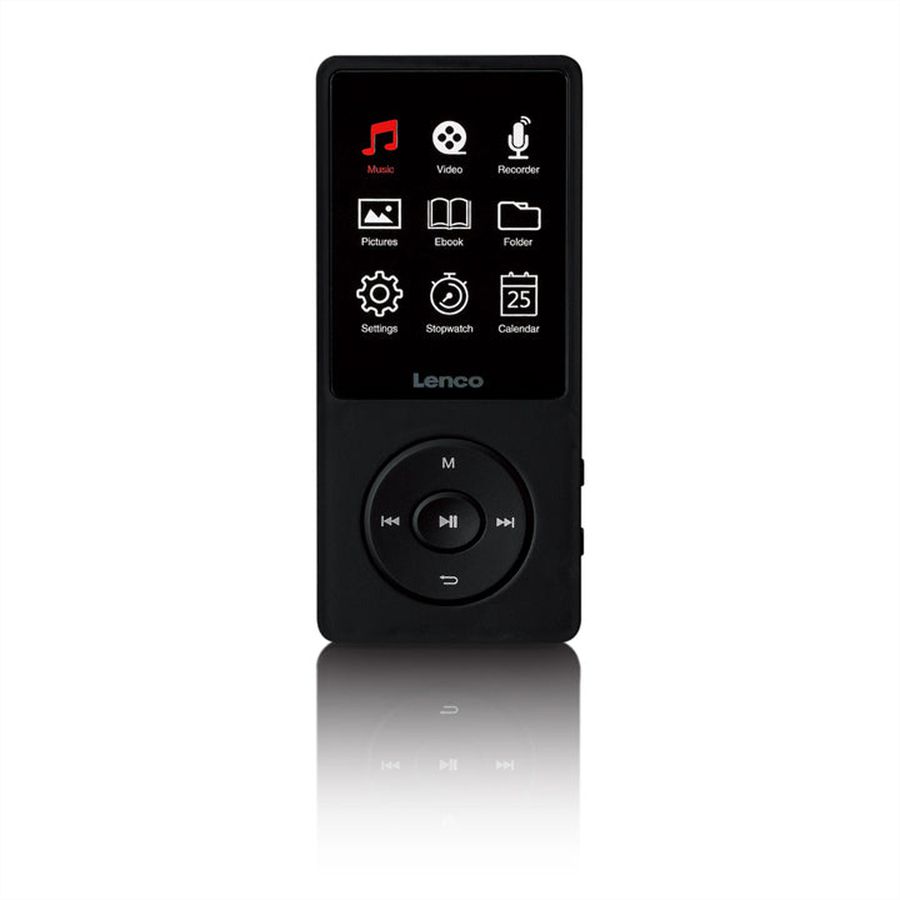 Lenco MP3 player Xemio-669BK schwarz, 2,4" Display