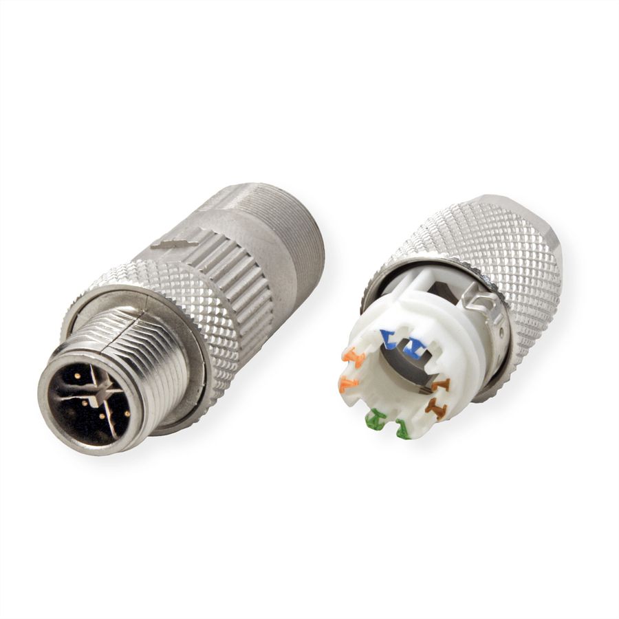 BTR Connecteur M12 à confectionner sur site, droit