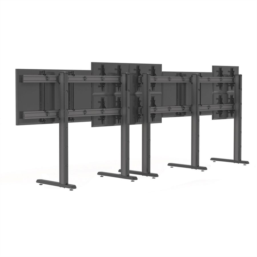 Hagor Rail en aluminium CPS - Rail en aluminium 1000mm, noir