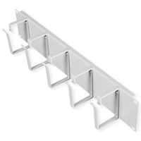 ROLINE 19" Passe-câbles 2U, 85x60mm gris