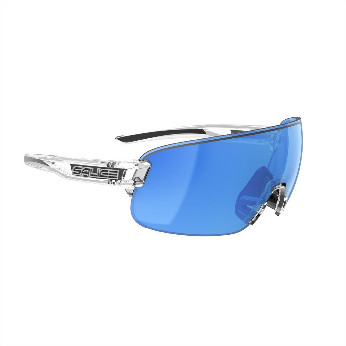 Salice Occhiali Sportbrille 021RW, Crystal / RW Blue