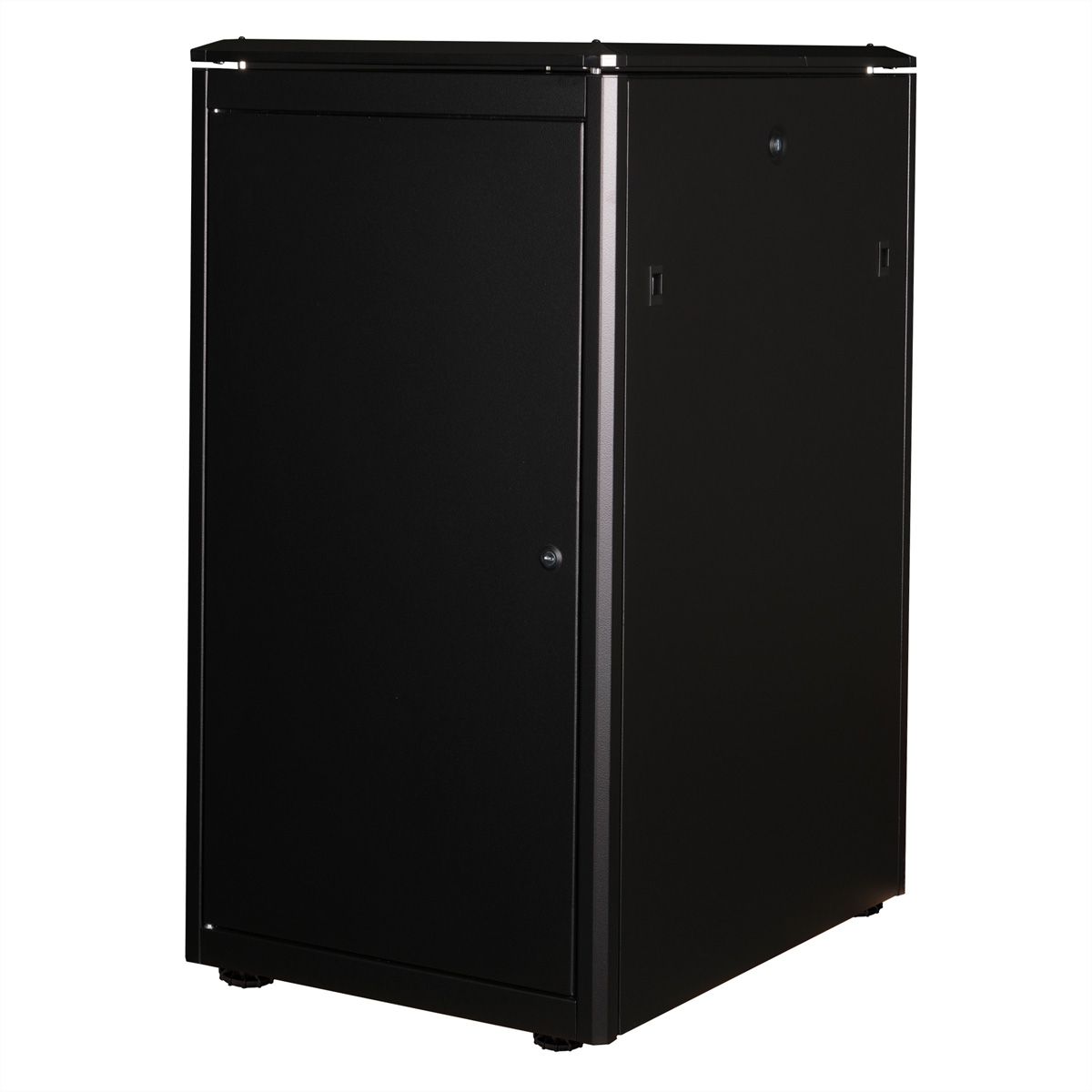 ROLINE 19-Zoll Netzwerkschrank Pro 22 HE, 600x800 BxT Glastür schwarz