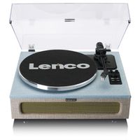 Platine vinyle Lenco LS-440, Bleu/beige