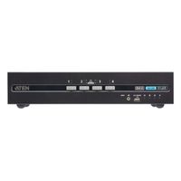 ATEN CS1144D4C Commutateur KVM sécurisé DVI à 4 ports USB et double affichage avec CAC