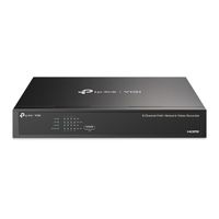 TP-Link NVR1008H-8MP NVR Netzwerk-Videorekorder 8-CH, 8x PoE