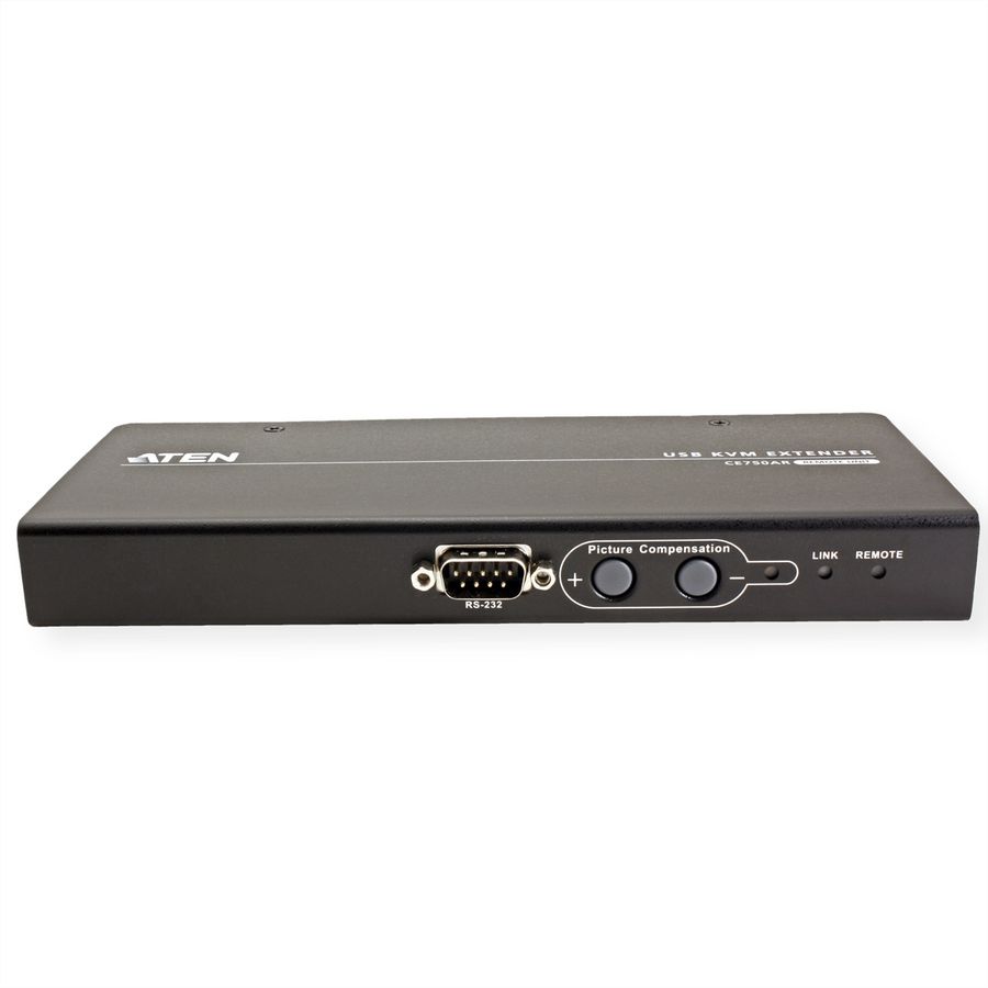 ATEN CE750A Système d'extension KVM Cat 5 VGA/Audio USB, RS232, 200m