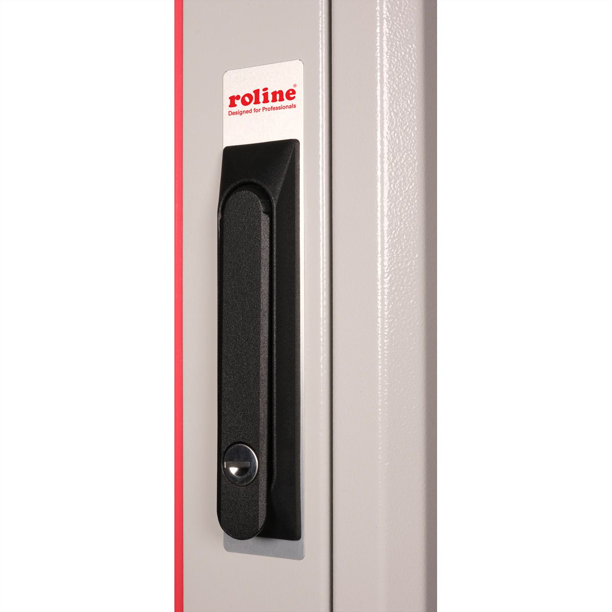 ROLINE 19-Zoll Netzwerkschrank Basic 32 HE, 600x800 BxT Glastür grau