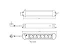 BACHMANN PRIMO 6xCEE7/3 EDV-Rouge courant 2m