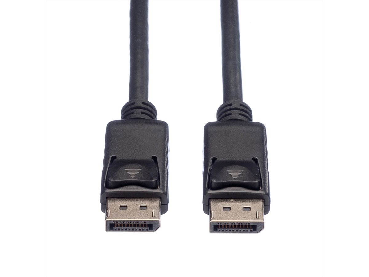 ROLINE GREEN DisplayPort Kabel, DP ST - ST, schwarz, 5 m