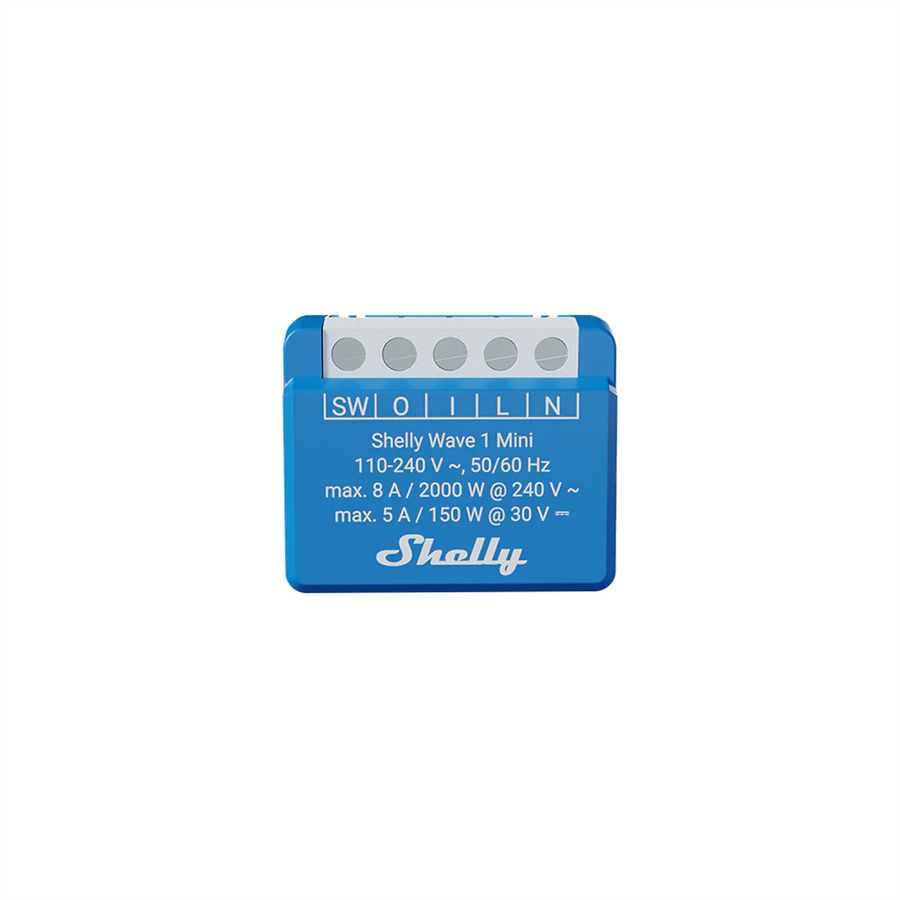 Shelly Acteur de switch Wave 1 Mini LR