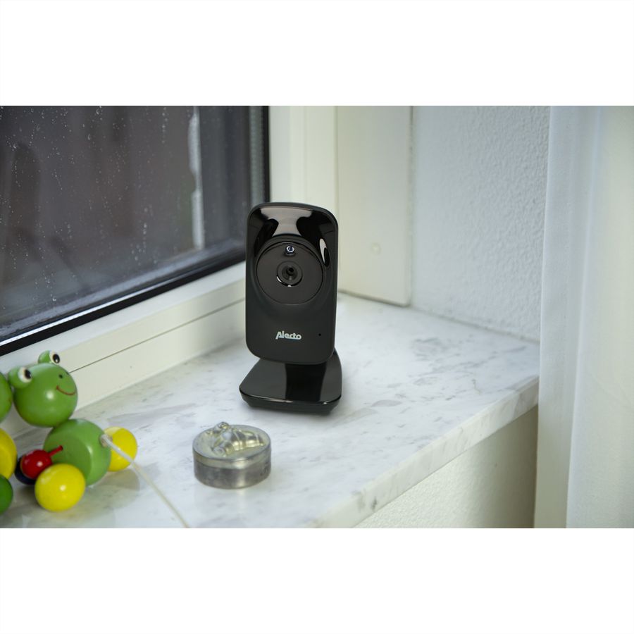 Alecto Babyphone DVM149 avec caméra, écran couleur 4.3", noir