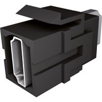 BACHMANN Keystone HDMI 4K UHD Coupleur F-F noir