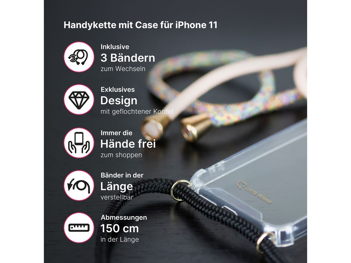 Lotta Power SoftCase Handy-Kette iPhone (11)