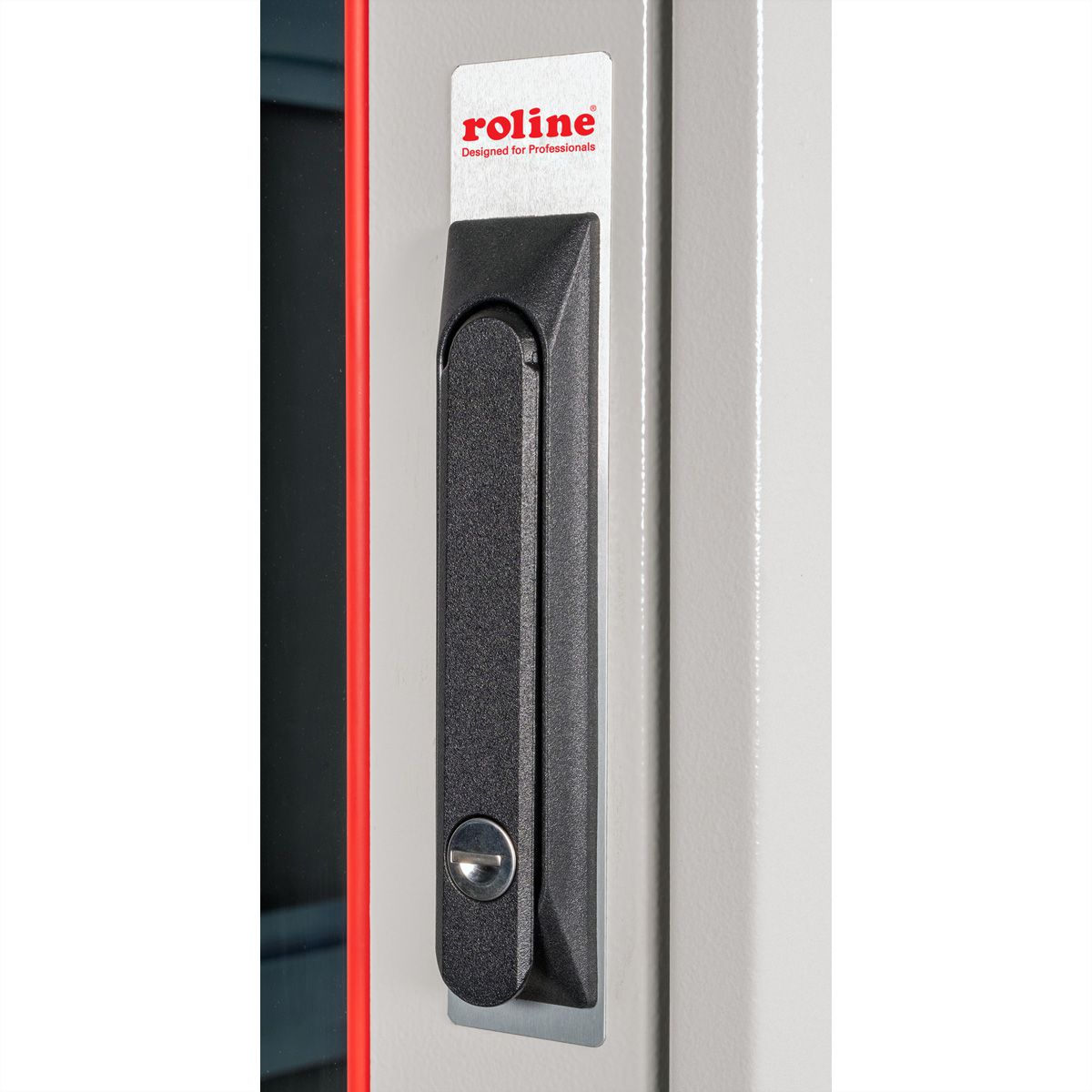 ROLINE 19-Zoll Netzwerkschrank Pro 26 HE, 600x800 BxT Glastür grau