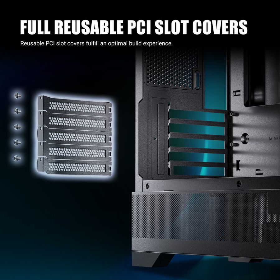 ANTEC CX500M ARGB Boîtier PC Mini Tour Micro-ATX, noir