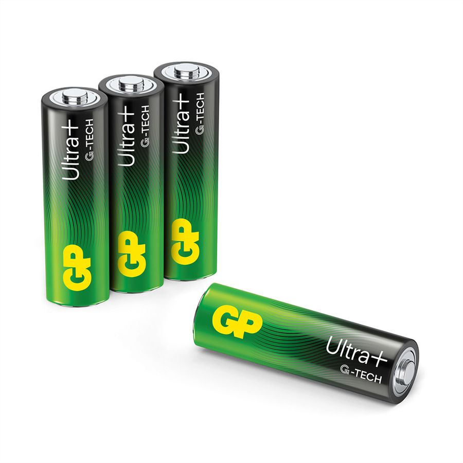 GP Batteries Ultra+ Alkaline AA 4x