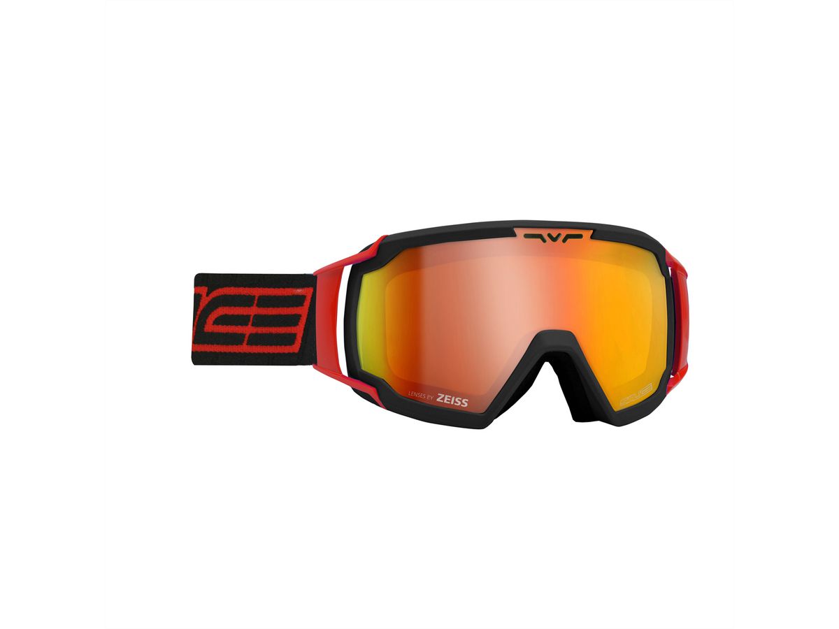 Salice Occhiali Lunettes de ski 618DARWF, Black/Red / Dav RW  Red