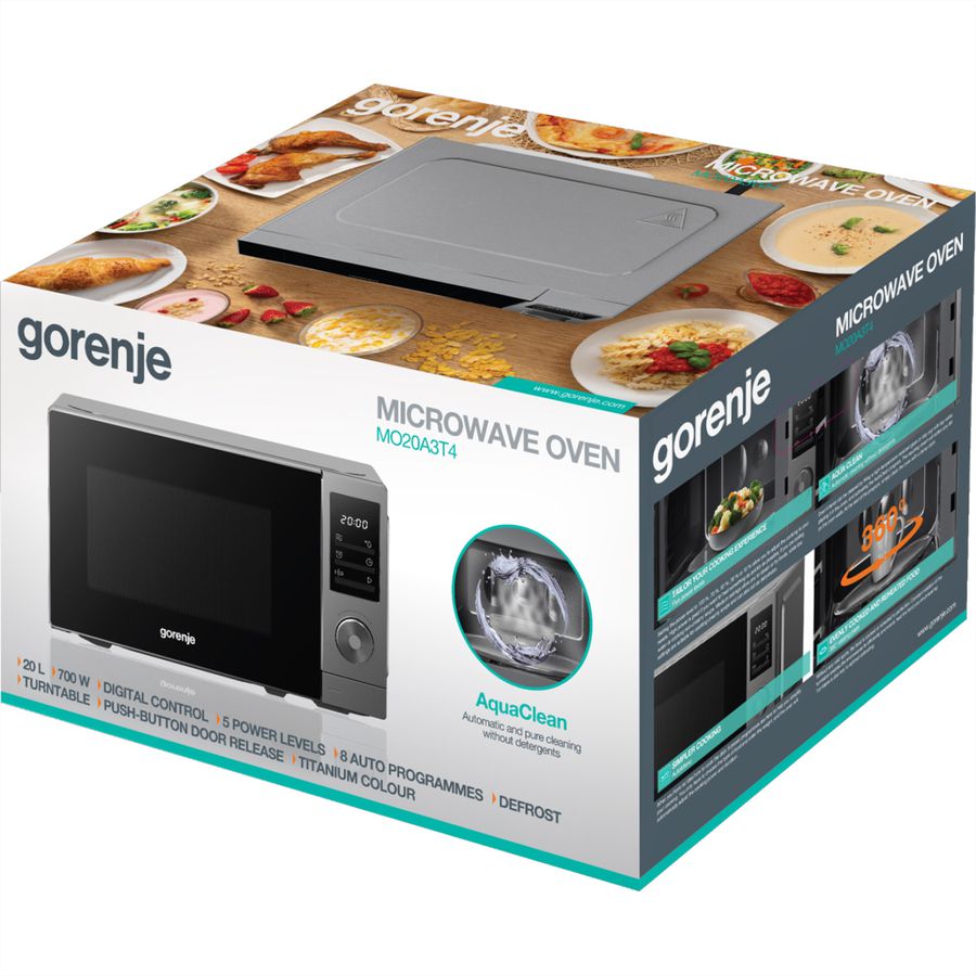 Gorenje Mikrowelle MO20A3T4, 700W, 20L
