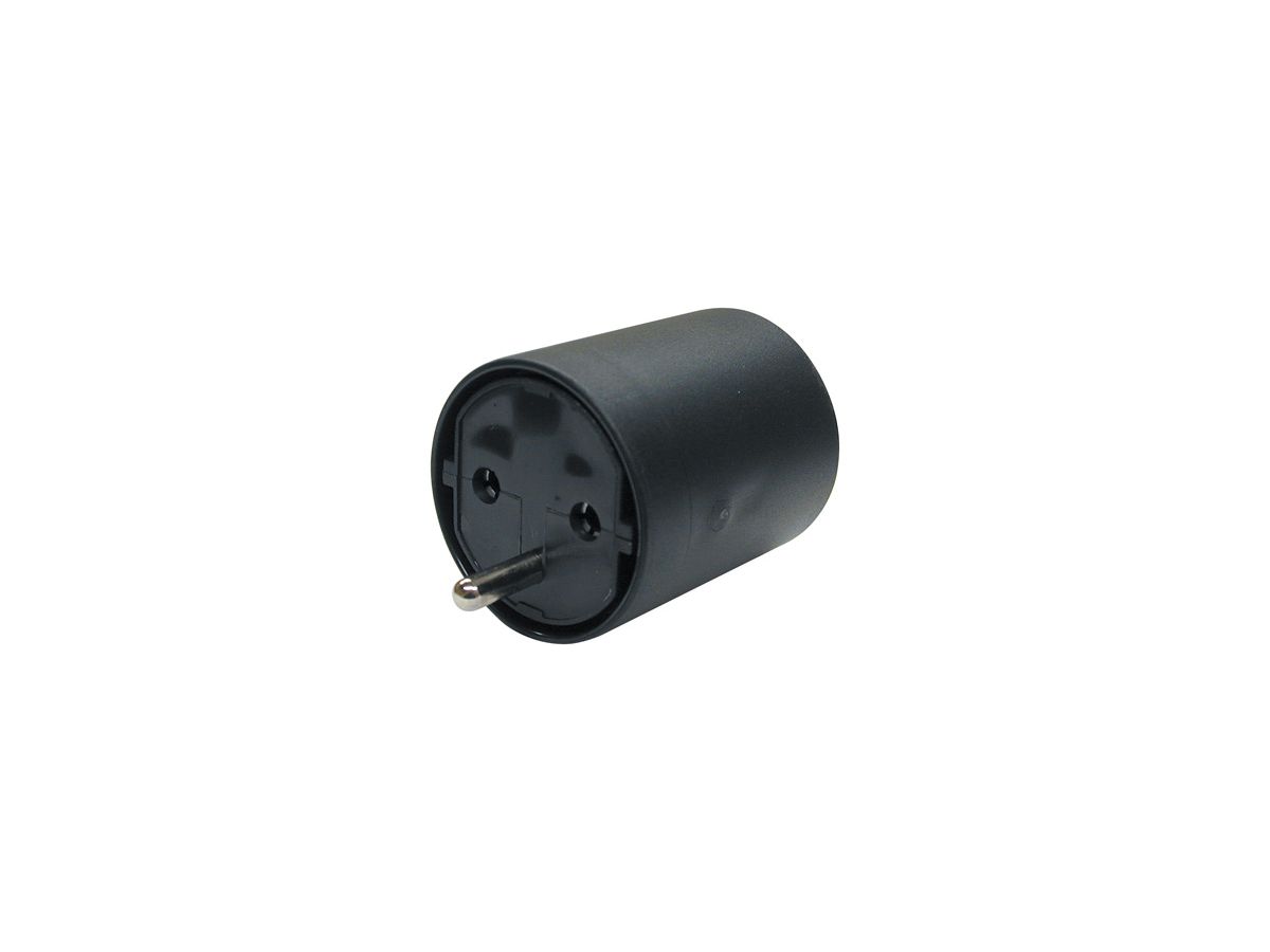 Fix -Adapter D Schutzkontakt / CH 3-polig (T12), Bulk Verpackung, VPE 100 Stück