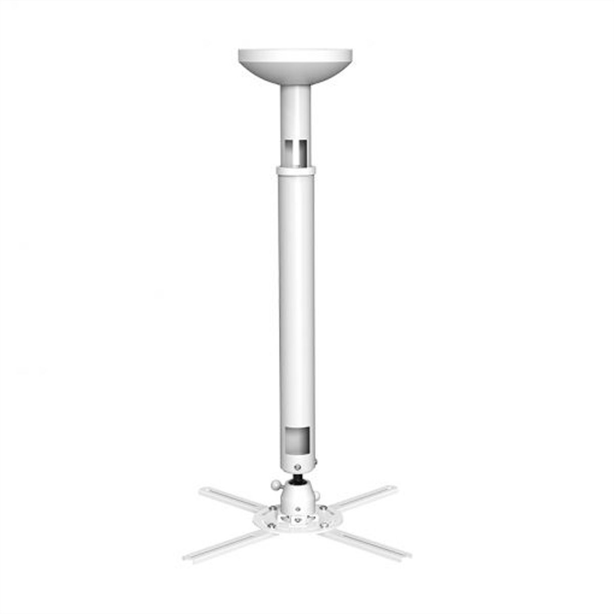 Hagor Deckenhalterung beamfix II 670 - 900 mm, universelle Beamer-Deckenhalterung
