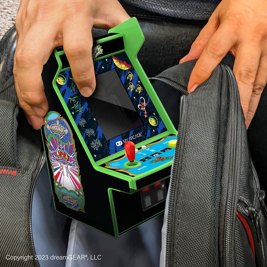 My Arcade Galaga Micro Player Pro, Mini-Arcade, 2 Spiele, 2.75" Display