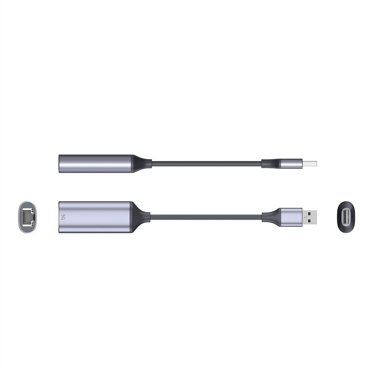 VALUE Convertisseur USB-A - 5 Gigabit Ethernet