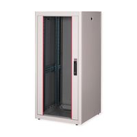 ROLINE 19" Baie réseau Basic 26U, 600x600 LxP Porte verre gris