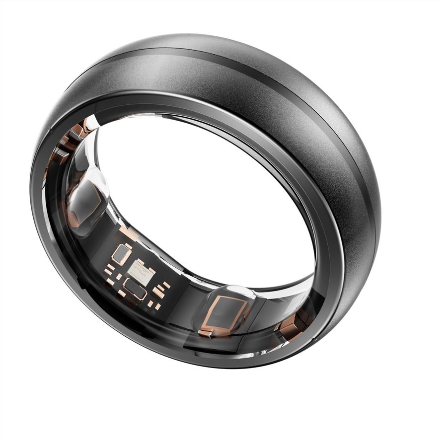 MYnextRING Smart Ring Schwarz matt, Grösse 7
