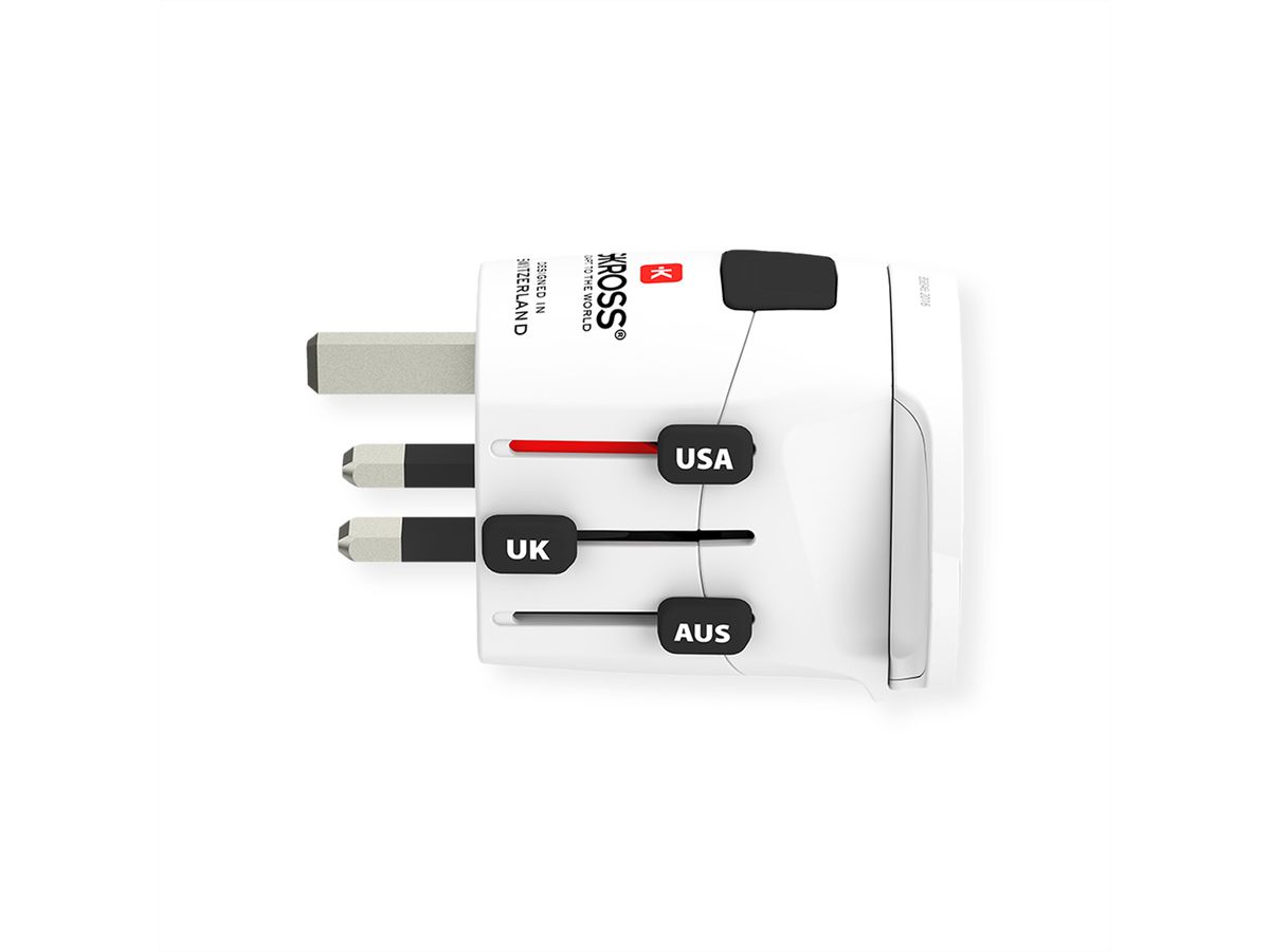 SKROSS Adaptateur de voyage universel PRO Light World, monde