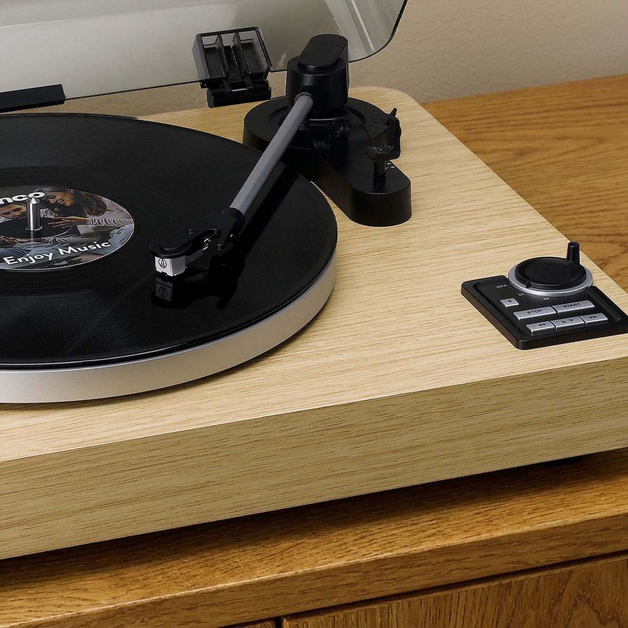 Lecteur de disques Lenco LBTA-166SI, pin, BT,, entièrement automatique
