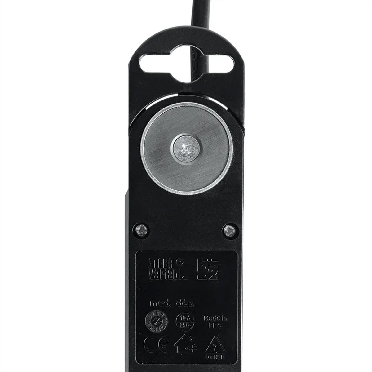 Steffen Multiprise TIDE 4xT13 3m, avec interrupteur et aimant blanc
