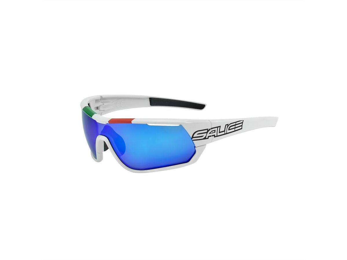 Salice Occhiali Lunettes de sports 016ITA, White ITA / RW Blue