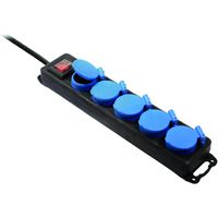 BACHMANN prise de distribution 5x CEE7/3