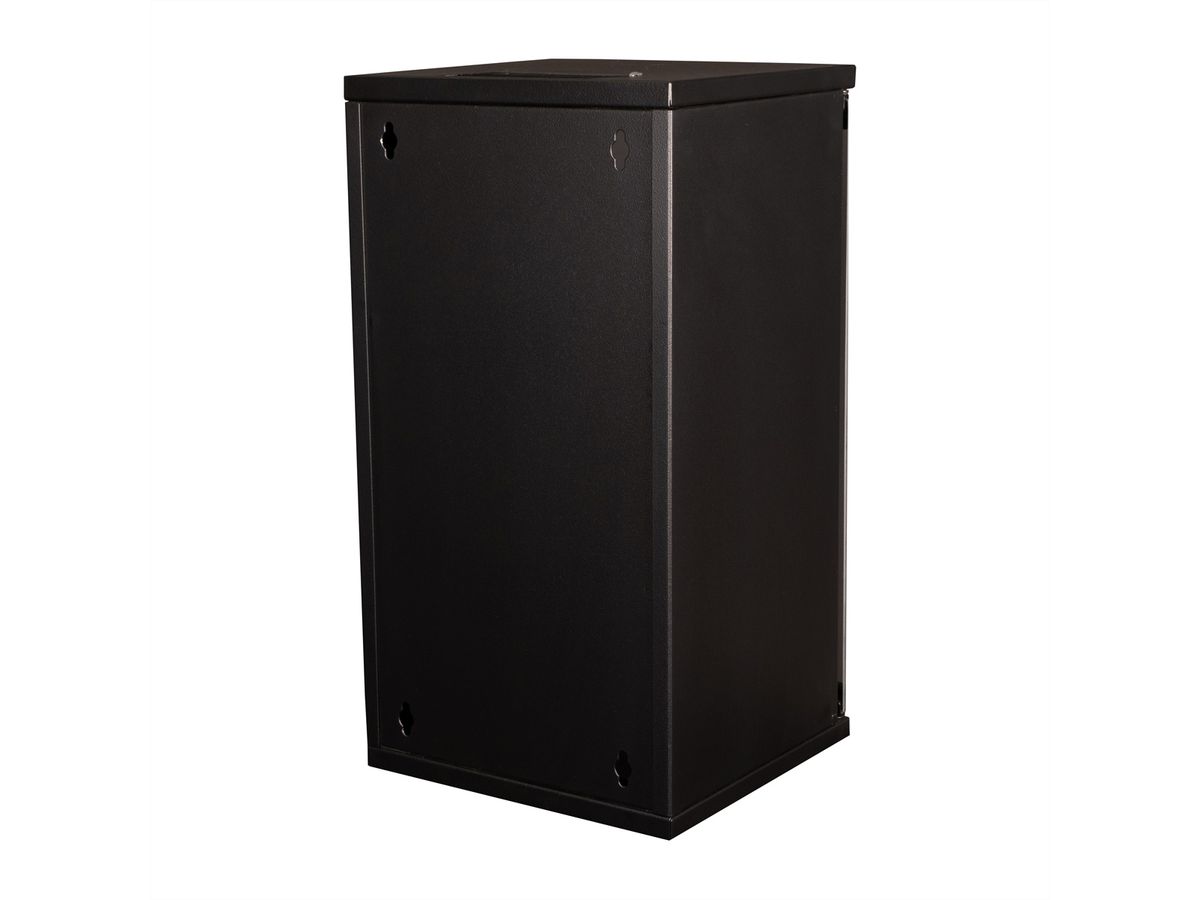 ROLINE 10-Zoll Wandgehäuse 12 HE, 312x300 BxT schwarz