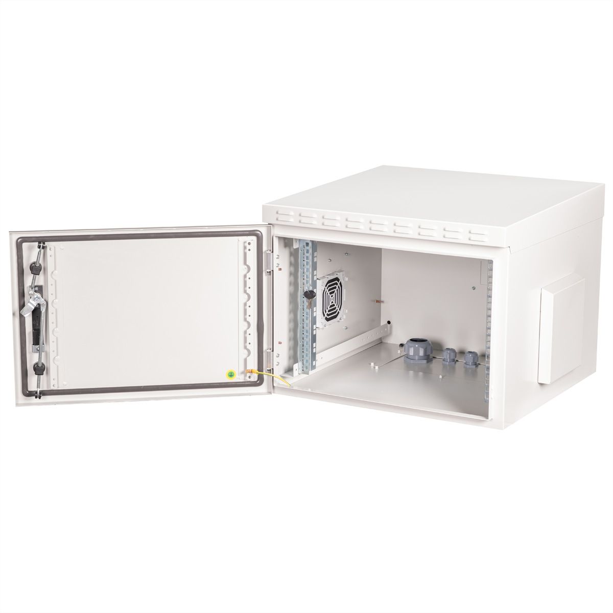 ROLINE 19-Zoll Wandgehäuse Pro 7 HE, 600x600 BxT IP55 outdoor grau