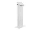 Hagor vis-it Tilt Floormount 22 - 43 White, Indoorstele zur Bodenmontage mit stufenloser Neigungseinstellung, weiß