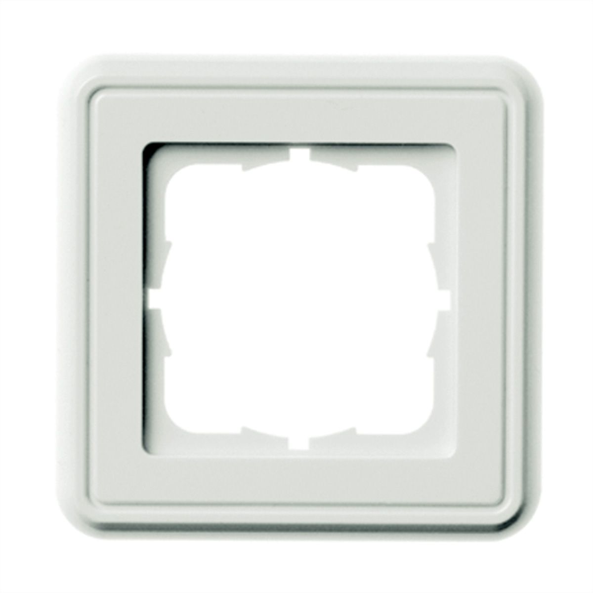 TELEGÄRTNER Cache 80x80mm blanc alpin, H