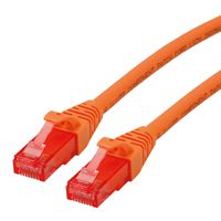 Cordon ROLINE UTP Cat.6, LSOH, Component Level, orange, 0,3 m