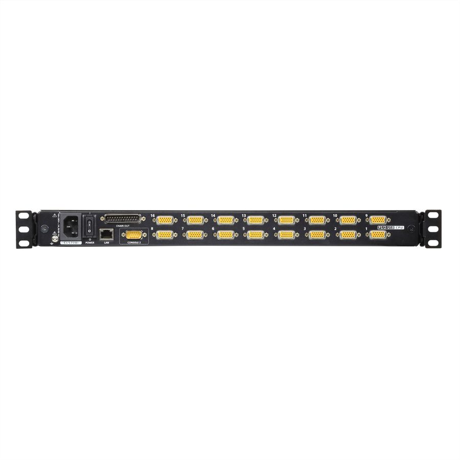 ATEN CL5716iM Commutateur KVM LCD VGA PS/2-USB 16 ports sur IP, DE-Layout