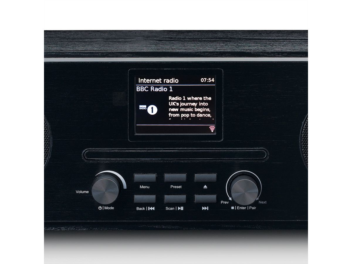 Lenco DAB+ Radio DIR-261BK , schwarz